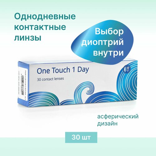 ������ ������ ����������� ���������� ����� OKVision One Touch 1 Day, 30 ��., R 8,6, D -3,5, 1 ��. ����
