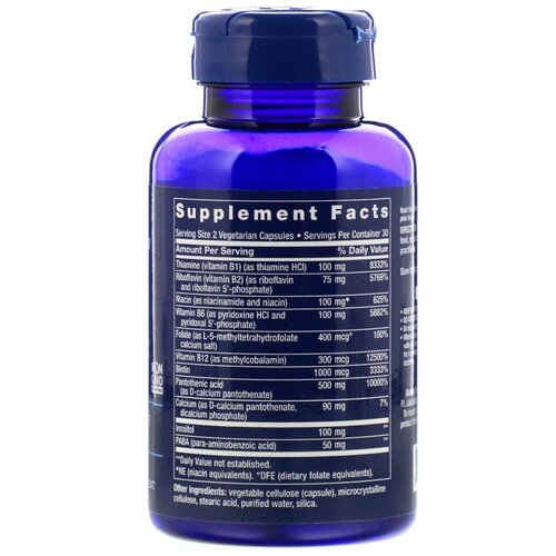   Life Extension BioActive Complete B-Complex 60    -     , -,   