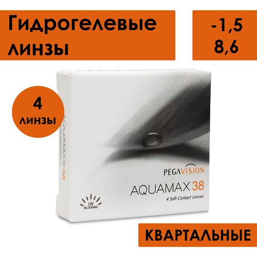 ������ ������ ���������� ����� Pegavision Aquamax 38, 4 ��., R 8,6, D -1,5 ����