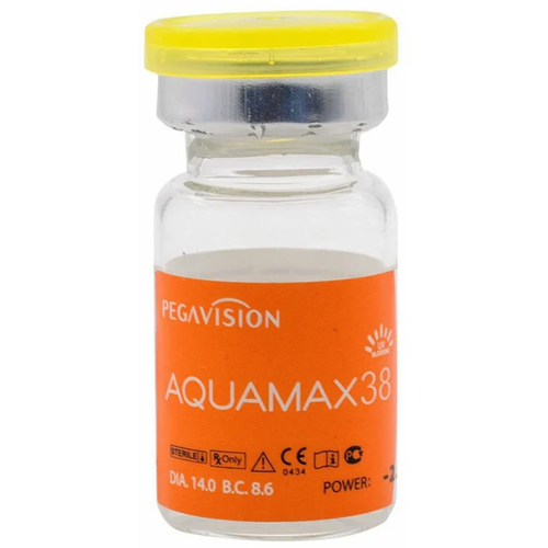 ������ ������ ���������� ����� Pegavision Aquamax 38, 1 ��., R 8,6, D -2,25, ����������, 1 ��. ����