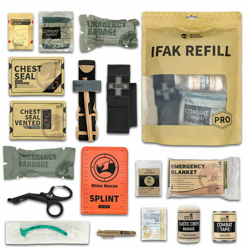    17    RHINO RESCUE IFAK REFILL (PRO) 17  /   /   /   /  /  /    -     , -,   