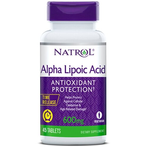  Natrol Alpha Lipoic Acid Time Release . . ., 600 , 50 , 45 .   -     , -,   