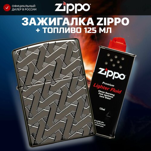    ZIPPO 49173 Armor Geometric Weave +     125    -     , -,   