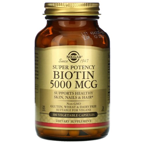 ������ ������ Solgar Biotin 5000 mcg 100 Vcaps ����