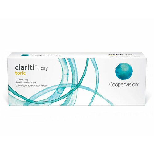     CooperVision Clariti 1 day toric., 30 ., R 8,6, D -4,CYL:-1,25,A:120, ADD: +1.00 D, , 1 . 