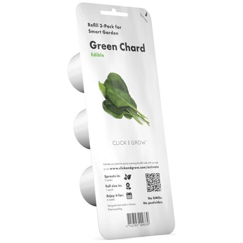        Click and Grow Refill 3-Pack   (Green Chard) 