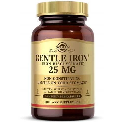 ������ ������ Gentle Iron (Iron Bisglycinate) ����., 25 ��, 15 �, 90 ��. ����