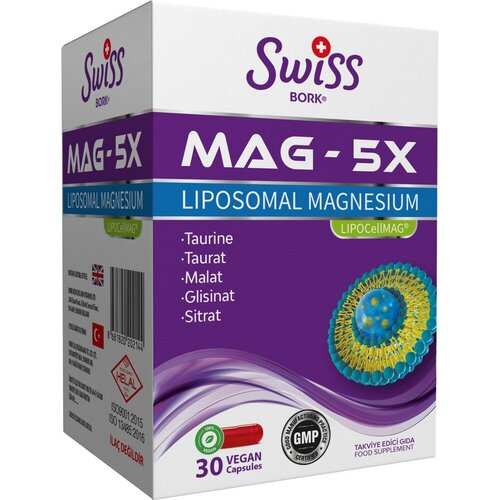    Mag 5X Liposomal Magnesium   -     , -,   