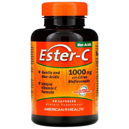 ������ ������ ������� AMERICAN HEALTH Ester-C with Citrus Bioflavonoids, 180 �, 1000 ��, 90 ��. ����