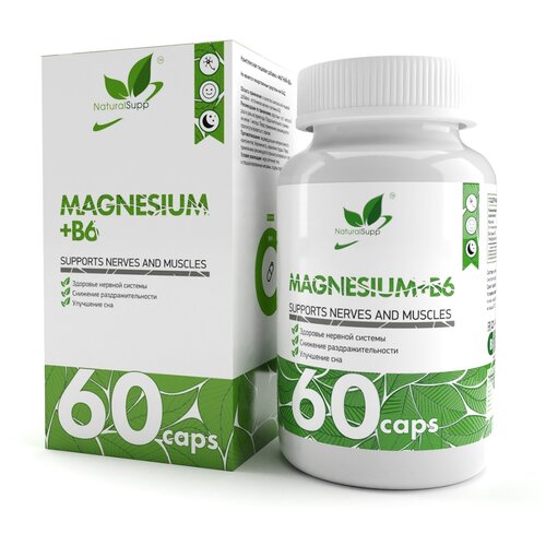  Magnesium + B6, ., 100 , 60 .   -     , -,   