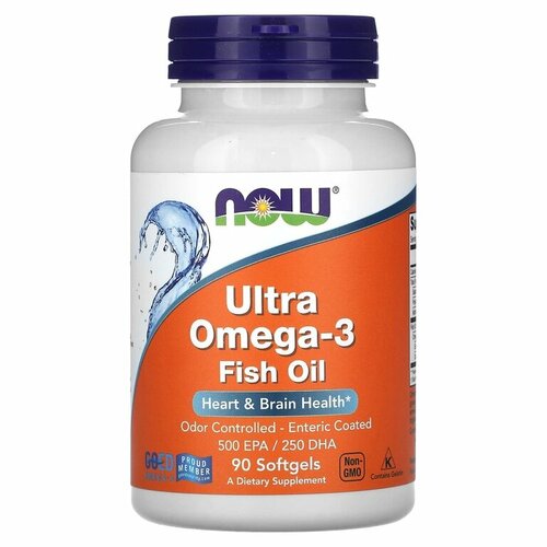  NOW Ultra Omega-3 500 EPA/250 DHA 90     -     , -,   