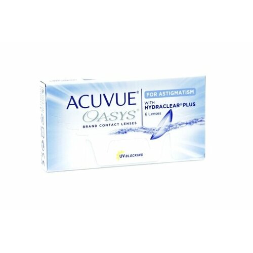 ������ ������ ���������� ����� ACUVUE OASYS For Astigmatism with Hydraclear Plus., R 8,6, D +4,75,�CYL:�-1,25,�A�:�150 ����
