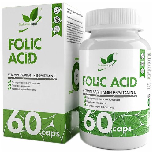 ������ ������ �������� ������� NATURALSUPP Folic Acid (60 ������) ����