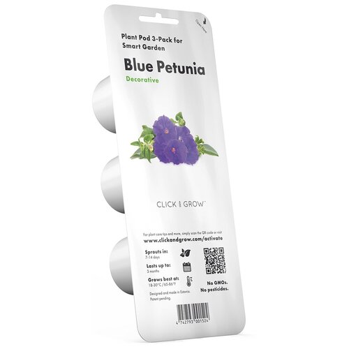       Click and Grow Refill 3-Pack   (Blue Petunia)   -     , -,   