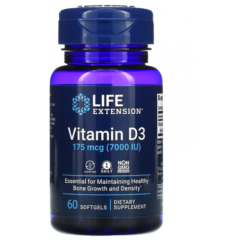 ������ ������ Life Extension Life Extension, ������� D3, 175 ��� (7000 ��), 60 ������ ����������� ������ ����
