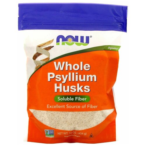   NOW Whole Psyllium Husks, 454 , 454    -     , -,   