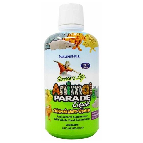  Natures Plus Animal Parade Childrens Multi-Vitamin 887 ml /       -     , -,   