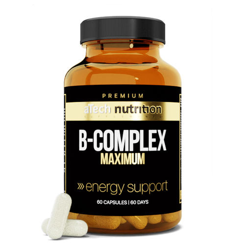   aTech Nutrition Premium B-complex maximum, 60 .   -     , -,   