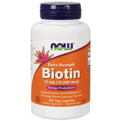 ������ ������ Biotin 10000 mcg 120 ������ ������ NOW Foods ����