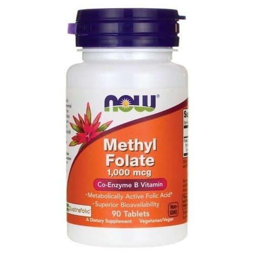  NOW Methyl Folate 1,000 Mcg, 90 .   -     , -,   