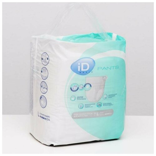 ������ ������ ����� ��� �������� iD Pants Basic, ������ L, 10 ��./� �������� ��: 1 ����