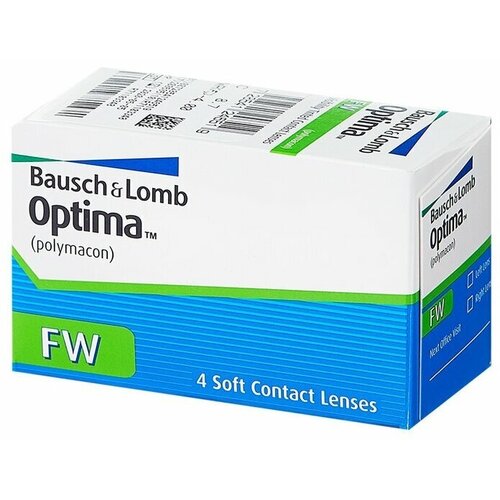 ������ ������ ���������� ����� Bausch & Lomb Optima FW, 4 ��., R 8,4, D -5,5 ����