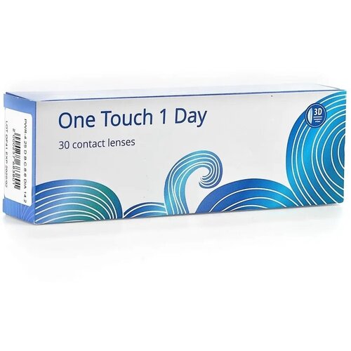 ������ ������ ���������� ����� OKVision One Touch 1 Day, 30 ��., R 8,6, D -5,25, ����������, 1 ��. ����