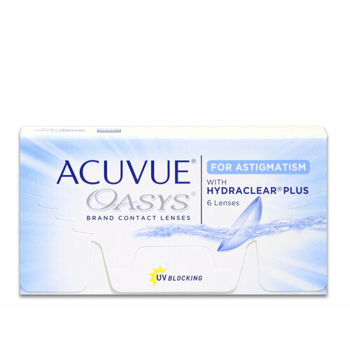 ������ ������ ���������� ����� ACUVUE OASYS For Astigmatism with Hydraclear Plus., 6 ��., R 8,6, D +4,75,�CYL:�-2,25,�A�:�50 ����
