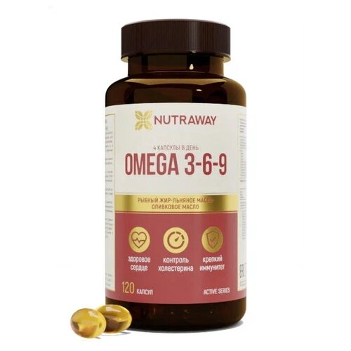 ������ ������ Nutraway Omega 3-6-9 ����., 120 ��. ����