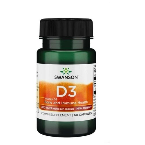 ������ ������ Vitamin D3 1000 IU 25 mcg High Potency ������� �3 1000 �� 60 ������ ����