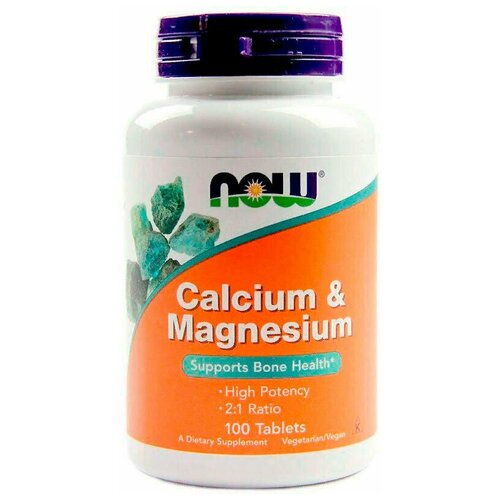  NOW Calcium and Magnesium 500/250  100  /    500/250  100    -     , -,   