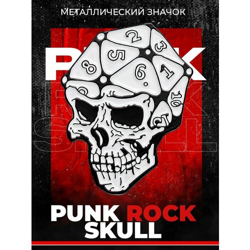 ������ ������ ������������� ������ �� ������ Punk Rock Skull D20 Cube ����