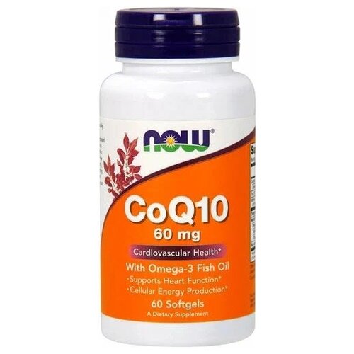   NOW CoQ10, 60 , 60 .   -     , -,   