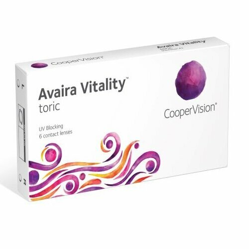    CooperVision Avaira Vitality toric., 6 ., R 8,5, D -6,CYL:-0,75,A:10, , 6 .   -     , -,   