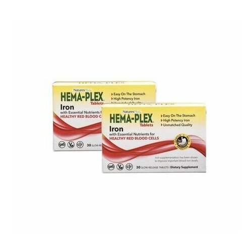  Natures Plus  Hema Plex 2   30    -     , -,   