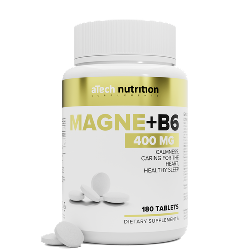   +6 / MAGNE+ 6 aTech nutrition 180    -     , -,   