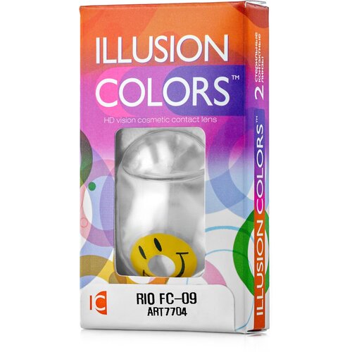    ILLUSION olors Rio, 2 ., R 8,6, D 0, fc-09   -     , -,   