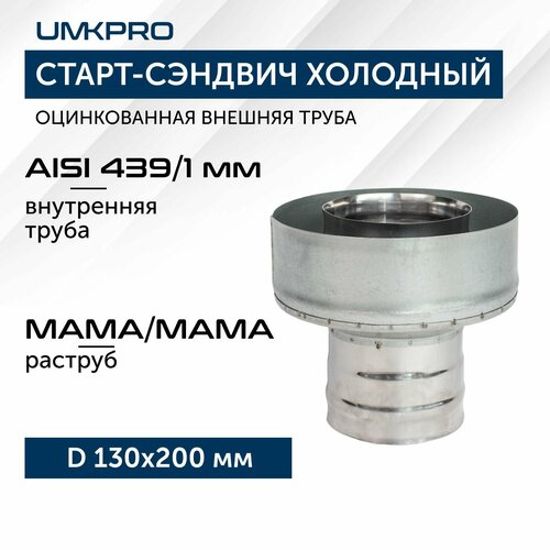 ������ ������ �����-������� �/�-�, � 130�200, AISI 439/��, 1,0��/0,5��, ���-2 ����