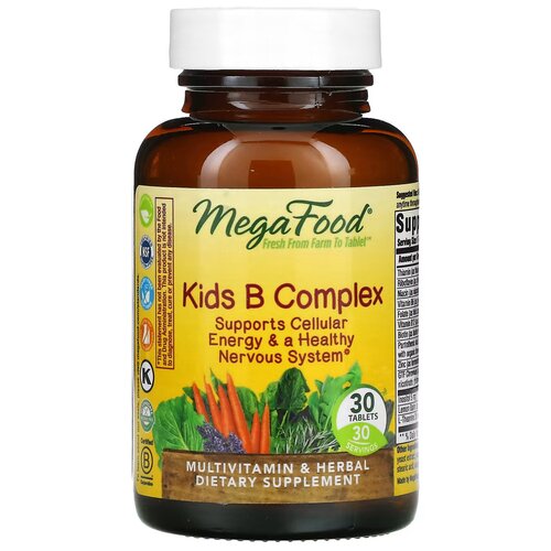  MegaFood, Kids B Complex,     , 30    -     , -,   