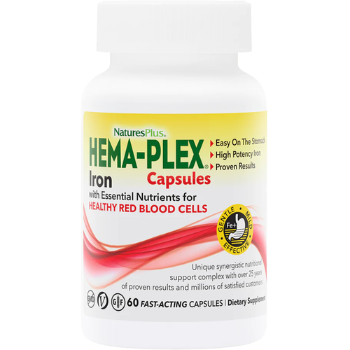 ������ ������ ������� Natures Plus Hema-Plex, 100 �, 90 ��, 60 ��. ����