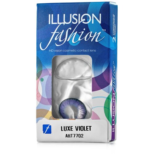    ILLUSION Fashion Luxe, 2 ., R 8,6, D -0,5, violet   -     , -,   