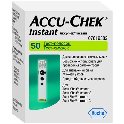  Accu-Chek   Instant, 50 .   -     , -,   