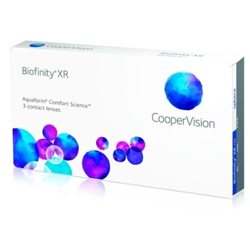 ������ ������ ���������� ����� CooperVision Biofinity XR, 3 ��., R 8,6, D +13,5, ����������, 1 ��. ����
