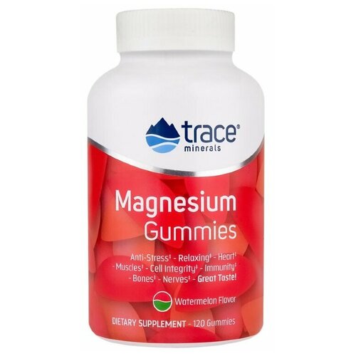  Trace Minerals Magnesium Gummies 120 gummies /      120  ()   -     , -,   