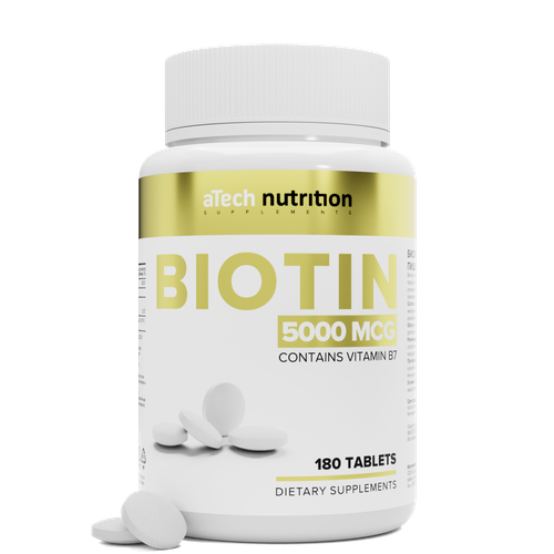 ������ ������ ������ / BIOTIN aTech nutrition 180 �������� ����
