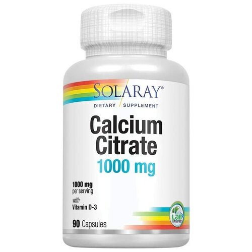 ������ ������ Solaray Calcium Citrate with D3 (������ ������� � ��������� D-3)1000 �� 90 ������ ����
