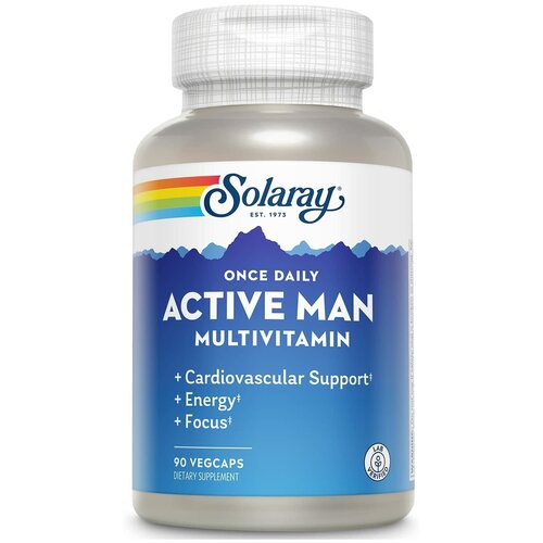  Solaray Once Daily Active Man (    ) 90    -     , -,   