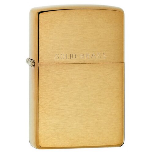  Zippo  Zippo 204 Brushed Brass   -     , -,   