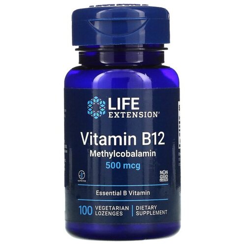������ ������ LIFE Extension Vitamin B12 Methylcobalamin 500 mcg, 100 ����. ����