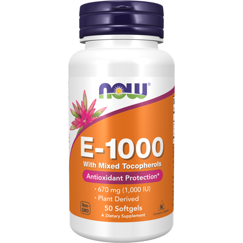  NOW E-1000 with Mixed Tocopherols 670  (1,000 ) 50    -     , -,   